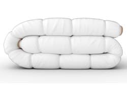 Dekbed Hélios 200x200cm - 400g/m² - Zeer warm - Tweepersoons - Hoes 100% bio katoen - Hypoallergeen - Milieuvriendelijk en ecologisch - Made in France