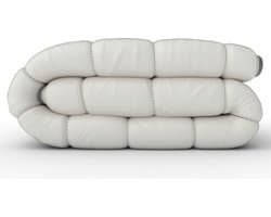 Dekbed Brume 240x220cm - 300g/m² - Warm - Tweepersoons - Tweekleurig - Ultra zacht aanvoelend - Made in France