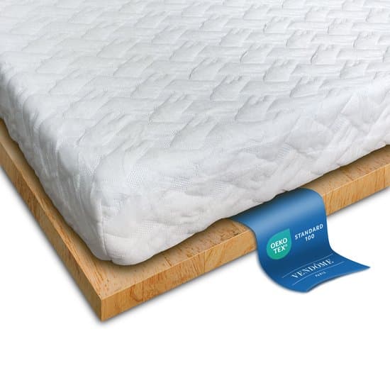 Vendome Dreamtime Gelschuim Topper 140x200 cm, ademende matrastopper voor een verkwikkende slaap, aanvulling voor het boxspringbed.