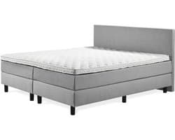 Boxspring Luxe 180x200 Glad Grijs