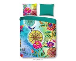 HIP Iride - Dekbedovertrek - Katoensatijn - Tweepersoons - 200x200/220 cm - Multi