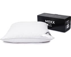 Mexx Excellent - Hoofdkussen soft - dons en veren - katoenen tijk - absorberend - 60 cm x 70 cm