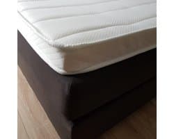 Matrastopper 180x200x7cm koudschuim comfort HR60 soft met luxe Bambo stoffering.