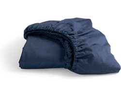 Cinderella - Weekend - Hoeslaken - 100% Katoen - Tot 25 cm matrashoogte - 160x210 cm - Blauw