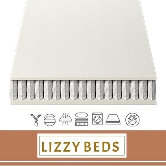 Pocketvering Matras - 180x220cm - 21cm dik - Hotel Comfort - Matras - Lizzybeds