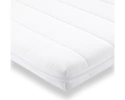 Topper - 180x200 - koudschuim - premium tijk - bed topper - 5 cm hoog - Gemiddeld