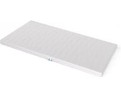 Nobel Deluxe - Topmatras - 200x200 - Topper Matras HR Koudschuim - Hybrid - Topdekmatras - 7cm - Afritsbaar Wasbaar Tijk - Orthopedisch Purschuim - 4 Seizoens Topper Hotel XL