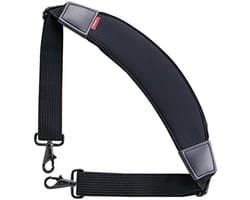 Schouderkussen - Luchtcel kussen - Camera dragen - Comfortabel ontwerp - 36.4 cm - Zwart