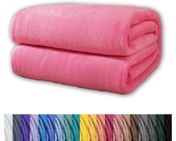 Verzwaringsdeken - Deken Woondeken - Ontspanning en comfort - Extra dik 230Gsm - 180 x 350 cm - Roze