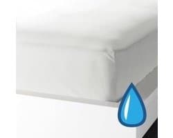 Suite sheets Molton - Waterdicht - 80% Katoen - 160x200 + 30 cm hoek - Wit