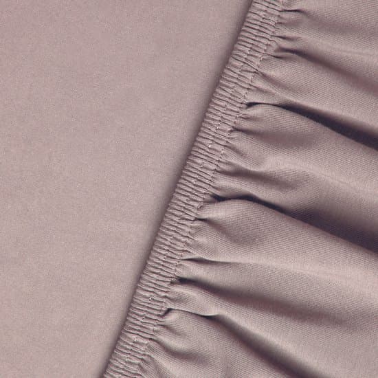 Kayori Shizu Splittopper Hoeslaken Jersey - 140-160x200-220cm - Matrasdikte 12 cm - Biologisch Katoen - Lila