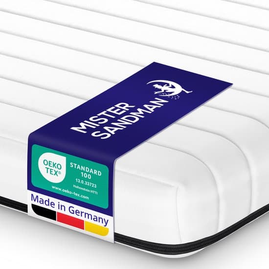 Matras 160x200 cm - Comfortschuim - Wit - Matrassen - Gemiddeld