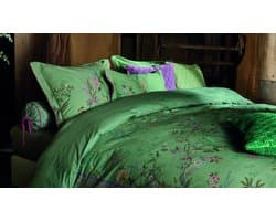 Pip Studio Bustani dekbedovertrek - Lits-Jumeaux XL - 260 x 200/220 cm - Groen