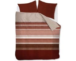 Beddinghouse Lex Dekbedovertrek - Lits-jumeaux - 240x200/220 cm - Rood