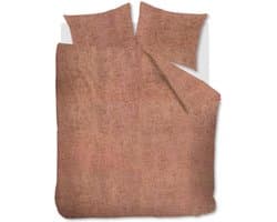 Beddinghouse Frost dekbedovertrek - Effen - Lits-Jumeaux - 240x200/220 cm - Steenrood