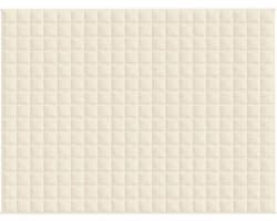 vidaXL - Verzwaringsdeken - 152x203 - cm - 11 - kg - stof - lichtcrèmekleurig