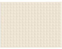 vidaXL - Verzwaringsdeken - 150x200 - cm - 7 - kg - stof - lichtcrèmekleurig