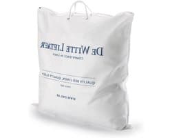 Kussen - Hoofdkussen - Comfortabel Slapen - Perkal Katoen - 60 x 60 cm - Wit