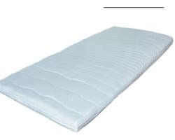 Topdekmatras - Topper 140x210 - HR60 koudschuim - Cooltouch - 10 cm dik - Medium/stevig