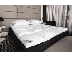 Luxe matrastopper 180x200 cm met dons en veren voor optimaal slaapcomfort