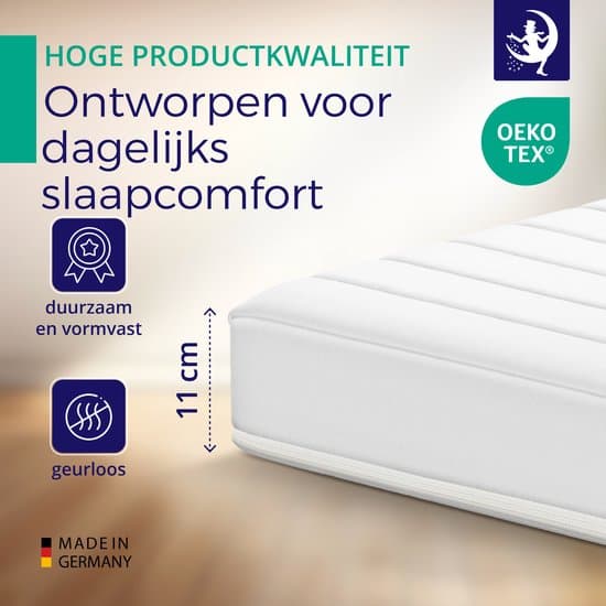 Matras - 180x200 - Koudschuim - Zacht- Mister Sandman - Goede kwaliteit