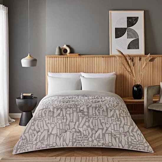 Dekbed zonder Overtrek - 10,5 TOG - Luxe Bedtextiel - Hypoallergeen en Machinewasbaar - Simplistic Geo