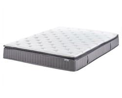 BELIANI PLEASANT - Pocketveringmatras medium - Wit - 160x200 cm - Traagschuim