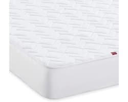 Matrasbeschermer Gewatteerd - Matrasdek Matras Oplegger - Matras Beschermen - Omkeerbaar - 90 x 190 cm - Nube