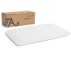 Traagschuim Kussen - Dun Kussen - Betere Slaap - Extra Dun Ontwerp - 2.75 Inch Hoog - Wit