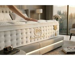 BSS Bedding Sydney - Pocketvering Matras 140x200 cm - H3 Medium - 30 cm Hoog - 7 Zones - Orthopedisch Matras - Rolmatras met Comfortschuim