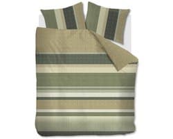 Beddinghouse Jorren dekbedovertrek - Tweepersoons - 200x200/220 - Olijfgroen
