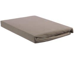 Beddinghouse Jersey - Topper Hoeslaken - 180x200/220 - Taupe