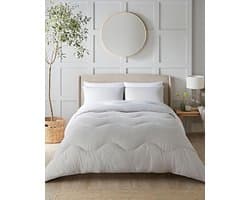 Dekbed zonder overtrek - Luxe beddengoed - Slaapkamer comfort - Machinewasbaar droogt snel - Tweepersoons - Grijs