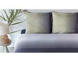 Beddinghouse Duco dekbedovertrek - Lits-Jumeaux - 240x200/220 cm - Blauw Groen