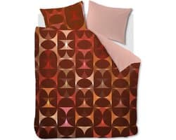 Beddinghouse Dutch Design Redwood dekbedovertrek - Lits-Jumeaux - 240x200/220 cm - Rood