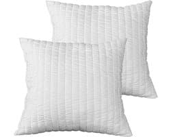 Kussen Traagschuim - Geheugen Kussen - Nekondersteuning - Vormvast Vulling - 80 x 80 cm - Groen