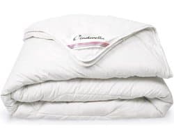 Cinderella Swing Dekbed Enkel - Tweepersoons - 200x200 cm - Wit