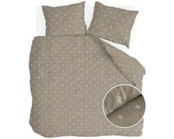 Walra Dekbedovertrek Remade Rustic GraCe - 240x220 - 100% katoen - Taupe