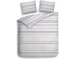 Heckettlane Mattia Dekbedovertrek - Tweepersoons - 200x200/220 cm - Grey