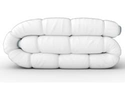 Dekbed Azur 200x200cm - 400g/m² - Zeer warm - Tweepersoons - Wasbaar op 90°C - Resistente stof - Vernietiging van huisstofmijten - Made in France