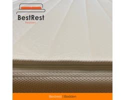 180x200 Topper - Hybride-foam / Koudschuim - Topdekmatras - Matrastopper - Drukverlagend - Ondersteunend - Afneembaar hoes - Bamboo 3D Hoes - Hotelkwaliteit - 10cm Topper