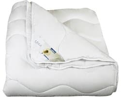 Polydaun Myka dekbed - 4-seizoenen - GRS gerecyclede Isocraft® vulling - zeer zacht - Tweepersoons - 200x200 cm - Wit