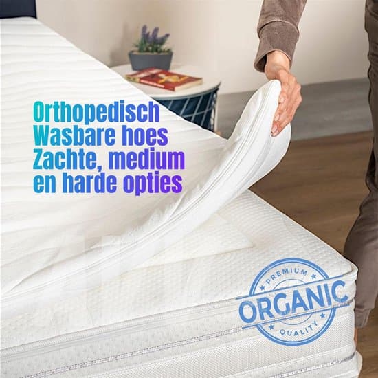 Topper LuxeTop 140x200 - Topdekmatras 3 CM - HR 40 Koudschuim