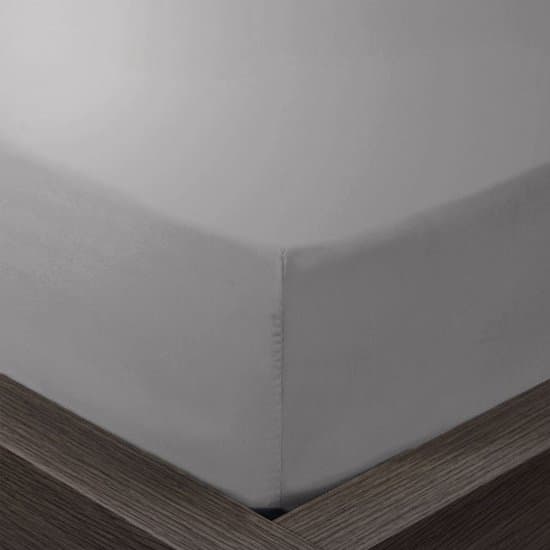 Beau Maison - Hoeslaken 100% Hoogwaardig Katoen - Grijs - 160x200 + 35cm