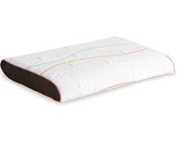 M line hoofdkussen Pillow You Roze - Traagschuim - Zijslaper