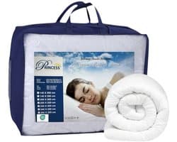 Royal Touch Luxe -Hotel Kwaliteit -Princessdekbed - 4-Seizoenendekbed - Zomerdekbed & Winterdekbed - Tweepersoons- XL-200x220 cm - Anti Allergie -Antibacterieel- Anti-huisstofmijt-Wasbaar-100% Veilig