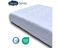 Sleep Sense® - Hotel XXL koudschuim Hotel XXL koudschuim matras 160x200 - circa 20 cm - premium afritsbare hoes - Oekotex Certipur gecertificeerd - Gratis levering