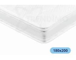 DUO TOPPER MATRAS Orthopedisch Luxe Topper Koudschuim 180x200 - Bamboo Tijk Extra Ventilerend