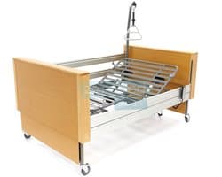 Extra Breed Hoog Laag Zorgbed 120x200 cm – ECOFIT Xtra Elektrisch Verstelbaar tot 380 kg