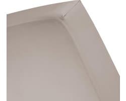 Cinderella Weekend Hoeslaken - Geschikt voor Boxspring - Katoen - 180x200 cm - tot 35 cm matrashoogte - Taupe